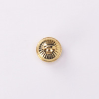 Bouton à tige en métal perlé chinois, motif cœur, pour Tang Suit, Hanfu, Qipao, personnalisable, usine OEM