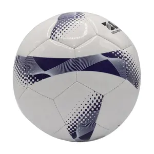 Birincil ve ortaokul öğrencileri eğitimi özel futbol No.5 PVC deri futbol topu