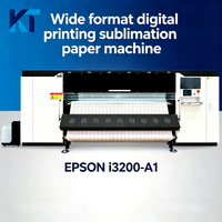 Impresora de Sublimación I3200 de Alta Velocidad de 60 cm y 2,2 m con 16 Cabezales para Impresión Textil, Plotter de Sublimación