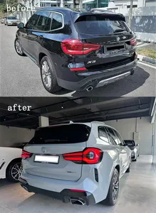 2018-2022 X3 G01 G08 TO 2023 2024 X3 G01 G08 LCI MT Bodykit Facelift Include Front And Rear Car Bumper Side Skirts