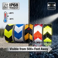 Ruban Réfléchissant Auto-Adhésif en PVC pour Véhicules Lourds, Certifié CE CPR et REACH, Autocollant d'Avertissement Fita Refletiva, Vente en Gros