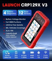 Escáner de Automóviles OBDII LAUNCH CRP129X V3 en Oferta, con Diagnóstico de 4 Sistemas, 12 Servicios de Reinicio, Herramienta de Diagnóstico, Lector OBD2 CRP123X V3.0