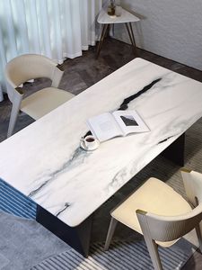 Đảo bếp bằng đá thạch anh nhân tạo vân trắng Panda, mặt bàn ăn bằng đá thạch anh nhân tạo - Product Image 3