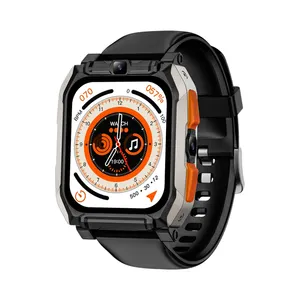 4G Smart Watch T3 Android System 1.96 Inch 500 Million+30 Million Pixels Dual Camera Video Call WiFi GPS Smartwatch 2024