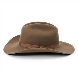 Accessoires cadeaux BS International – Chapeau de cowboy en cuir véritable réglable, personnalisable, unisexe, décontracté, toutes saisons - Product Image 5