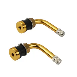 Tr570c V320-6 Nhà Máy Cung Cấp Chất Lượng Cao Brass Xe Tải Không săm Bánh Xe Phổ Lốp Không Khí Van Lõi Thân Cây