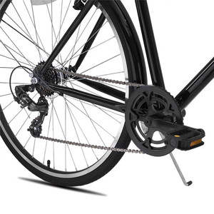 Bicyclette JOYKIE 700C à 7 vitesses, vélo de ville rétro <span class=keywords><strong>Vintage</strong></span> noir - Product Image 4