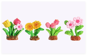 Ladrillo césped flor hierba <span class=keywords><strong>Castillo</strong></span> Hada jardín miniaturas DIY terrario suculentas Micro paisaje decoración resina artesanía estatuilla - Product Image 2