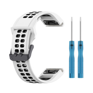 Bracelet de montre sport à libération rapide pour Garmin <span class=keywords><strong>Fenix</strong></span> 8 <span class=keywords><strong>7</strong></span> 7X 6 6X 5/Epix Gen 2/<span class=keywords><strong>Tactix</strong></span> <span class=keywords><strong>7</strong></span>/<span class=keywords><strong>Fenix</strong></span> 5x Sapphire - Product Image 4