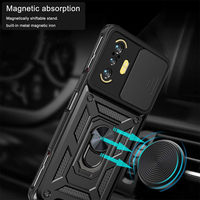 Coque de téléphone pour Xiaomi Poco M5 M4 Pro F4 GT X4 C40 12T pour Redmi Note 11E 11 Prime TPU + PC Cover