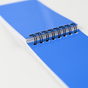 Cao cấp A7 viết máy tính xách tay dây đôi ràng buộc <span class=keywords><strong>60</strong></span> trang 80gsm giấy chất lượng cao 250gsm bọc giấy không chảy máu - Product Image 2