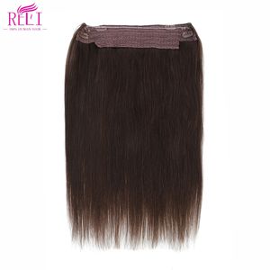 Estensioni dei capelli umani all'ingrosso Real Halo Balayage Clip bionda da marrone a miele nelle estensioni dei capelli con linea invisibile - Product Image 2