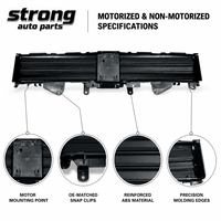 Support de conduit d'air inférieur OE 51137455720 511374557208 pour BMW Série 2 F44 Gran Coupé 2020+ Motorisé et Non-Motorisé