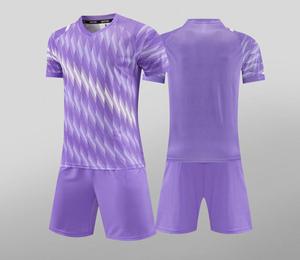 Set di Uniformi da <span class=keywords><strong>Calcio</strong></span> Personalizzate OEM ODM per Adulti e Bambini, Completi da Allenamento <span class=keywords><strong>Viola</strong></span>, Vendita all'Ingrosso per Squadre Scolastiche e Sportive - Product Image 2