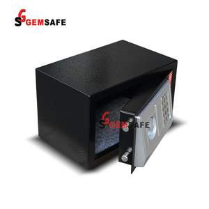 Gemsafe an ninh máy tính xách tay kích thước kỹ thuật số mật khẩu nhỏ điện tử thông minh mini phòng tiền gửi chìa khóa khách sạn an toàn hộp đen trắng LED cơ thể - Product Image 4