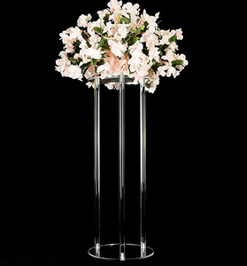 Lusso vero tocco acrilico fiore Stand di nozze centrotavola decorazioni minimo ordine uno - Product Image 4