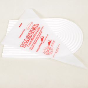 Master Cake Piping Bags Medium And Large Size For Baking Decorating Birthday Cake Use 100 Packs - Product Image 3