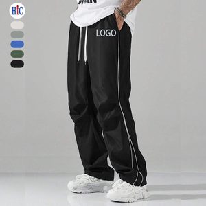 Quần dài nam chất lượng cao, thoáng khí, thời trang, phong cách đường phố, thể thao, dáng rộng, ống thẳng - Product Image 1