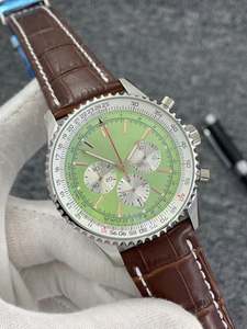 Relojes de Hombre de Lujo, Cronógrafo de Cuarzo, Bisel de Cerámica, Acero Inoxidable 316L, Movimiento Japonés VK, Reloj para Hombre, Orologi - Product Image 2