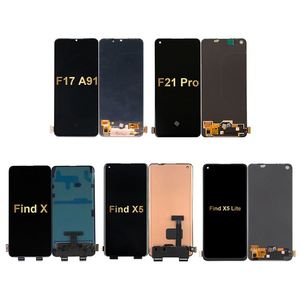 อุปกรณ์เสริมโทรศัพท์จอสัมผัส LCD สำหรับ OPPO F9 Pro F1s F5 F23 F7 F15 F11 F19 F17 F21 Pro 5G ค้นหา X3 N2 X6 Pro Reno2พลิกสำหรับ F - Product Image 1