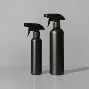 Wholesale Fine Mist Spray 250ml/500ml/16oz HDPE Black Screen Printed Empty Bottle <strong>Hand</strong> Sanitizer Cleaner <strong>Refillable</strong> Liquid <strong>Soap</strong> - Product Image 1