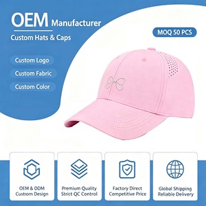 Gorra de Running Negra de Alta Calidad, Personalizada, Impermeable, de Nailon, de 5 Paneles, para Campamento, Estilo Melin - Product Image 1