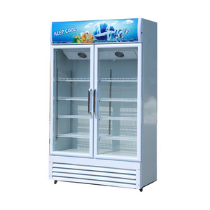 Mueble <span class=keywords><strong>Refrigerador</strong></span> de Acero Inoxidable para Bar, Vitrina Refrigerada para Cerveza, Enfriador de Bebidas, <span class=keywords><strong>Refrigerador</strong></span> de Bebidas - Product Image 1