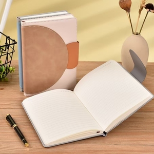 Carnet de planification A5 pour réunions de bureau, design créatif à blocs de couleur, avec boucle, idéal pour les entreprises et les étudiants - Product Image 3