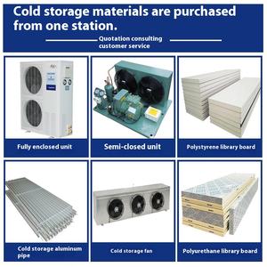 BITZE Chine Équipement de stockage à froid Nouvel ensemble complet d'occasion Basse température Piston semi-fermé Refroidi par air Réfrigération Échange de chaleur - Product Image 2