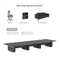 Bureau de direction convertible et extensible haut de gamme OEM - Mobilier de bureau moderne en bois, installation murale, certifié ISO