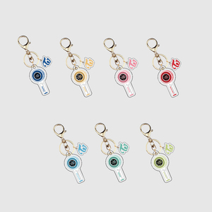 Spot Idol UV Printed Acrylic Support Lamp <b>Key</b> Chain Pendant with Anime Design Wholesale <b>Key</b> <b>Ring</b> Accessories - Product Image 1