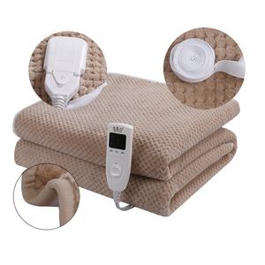 220V tamaño único China máquina lavable térmica polar cálido calentado debajo de la manta mantas eléctricas para invierno - Product Image 3