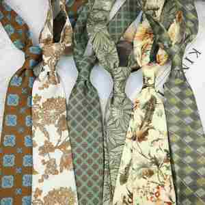 Trendy Casual Vintage Printed Neck Tie Men and Women Floral Youth Fashion Shirt Accessory Neck Ties - Product Image 3