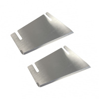 Taille personnalisée pour l'industrie Lame de coupe pour ailes de cuisses de poulet et de canard Couteaux de transformation de volaille pour ligne d'abattage à la machine Marel