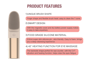 อุปกรณ์ทำความสะอาดผิวหน้าที่มีประสิทธิภาพ ขจัดสิ่งสกปรกและน้ำมันเพื่อความรู้สึกสดชื่น สะอาดหมดจด โซลูชันการดูแลส่วนบุคคลที่เรียบง่าย - Product Image 6