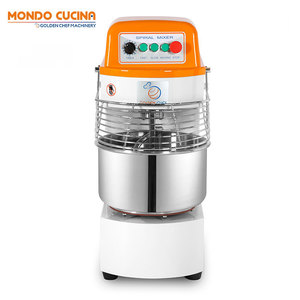 Vàng Đầu Bếp Duy Nhất Giai Đoạn 40 Lít 15 Kg Tốc Độ Gấp Đôi Bánh Mì Bột Trộn Croissant Dây Chuyền Sản Xuất Pita Bánh Mì Sản Xuất Máy - Product Image 2