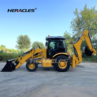 Chargeuse-pelleteuse Heracles Deep Dig 4000 mm, angle de braquage 190°, force de levage 31 KN, moteur Yuchai 4/4, haute efficacité, modèle TLS-3CX