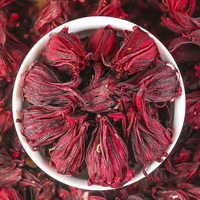Thé de fleurs d'hibiscus séchées de haute qualité en vrac, Luo Shen Hua Mei Gui Qie, fleurs d'hibiscus rouges entières, Sabdariffa