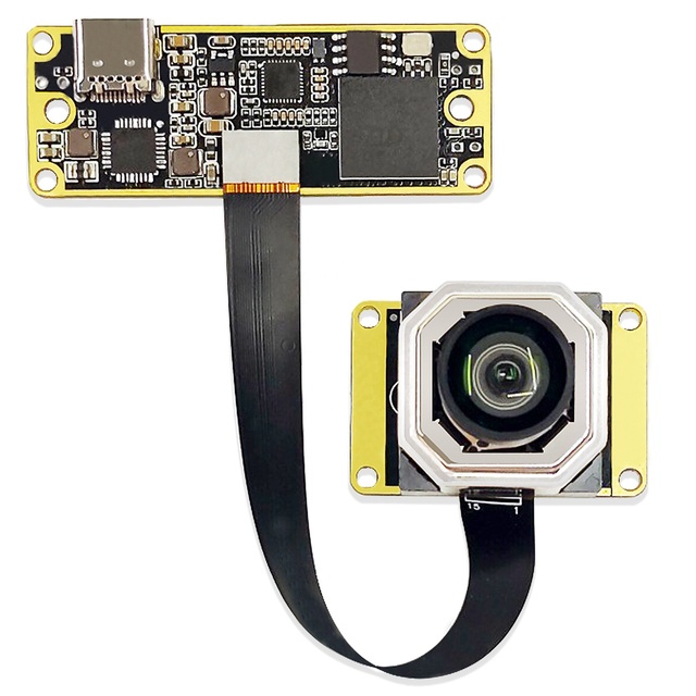 Factory OEM 12MP 4K IMX577 20FPS Industrial Camera Module AF FF RGB 100Degree CMOS Sensor MJPEG/H.264 Low Power Mini USB Camera
