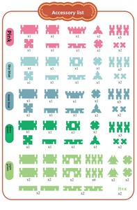 74件木制积木大几何形状建筑套装茎逻辑玩具飞机模型男孩女孩<span class=keywords><strong>3</strong></span> + - Product Image 3