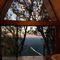 30qm einzigartiges Design Chalet mit Hochbett vorgefertigte Kabine im Wald ein Rahmen haus in Spanien
