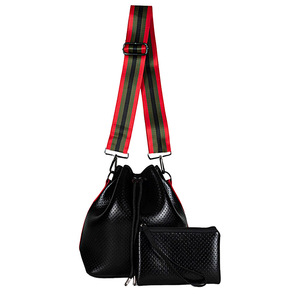 Women's Summer Fashion Vintage Small Neoprene <b>Crossbody</b> Bucket Bag Comfortable Single Shoulder <b>Strap</b> Waterproof for Daily Use - Product Image 3