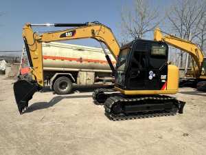 Excavatrice CAT 308E 308E2 d'occasion de 8 tonnes au prix d'usine, petite pelle d'occasion, excavatrice Caterpillar 308D 308E d'occasion avec lame - Product Image 3