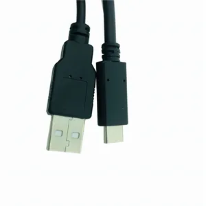 Durable Quality Customizable Fast Charging Usb Type C Cable Black Data Cable Wire For Sale