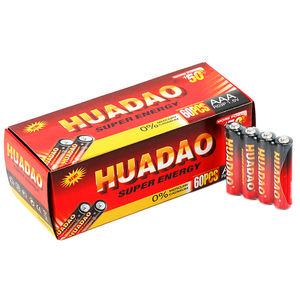 Cuanen <span class=keywords><strong>Um</strong></span>-4 R03 Droog Mangaan Aaa Batterij Led Zaklampen Licht Zaklamp 1 .5V Koolstof Zink Batterijen - Product Image 6