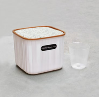 Déshumidificateur sec réutilisable au chlorure de calcium pour placard Absorbeur d'humidité solide au charbon actif