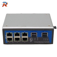 Nouveau Commutateur Ethernet Industriel PLC EDS-408A-T pour la Programmation et le Contrôle Industriel avec Communication, Produit sous Garantie