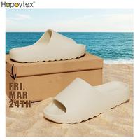 Sandales personnalisées EVA, chaussures à enfiler noires, Logo personnalisé EVA, vente en gros, haute qualité,