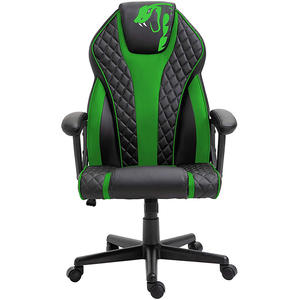 Silla <span class=keywords><strong>Gamer</strong></span> Reclinable Exclusiva de Piel Sintética con Diseño de Serpiente Naja Vermelha, Reposabrazos Acolchados, Silla de Juego para Computadora - Product Image 1
