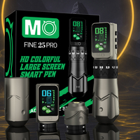 Machine à tatouer sans fil MO FINE 25 PRO, stylo à course réglable, dispositif sans noyau, cartouches de tatouage pour l'art corporel permanent